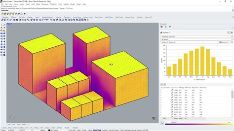 Solar Radiation Simulation Tester–(wind cooling) exporting|Radiation Map — ClimateStudio latest documentation.